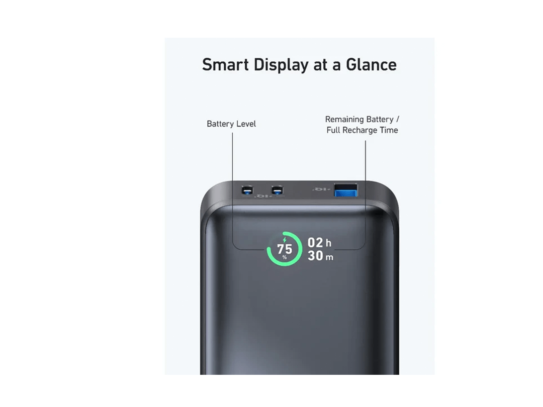 Buy Anker Power Bank 533 30W PD 10000mAh Portable Charger - Black in Qatar Buy Anker Power Bank 533 30W PD 10000mAh Portable Charger - Black in Qatar